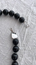 Load image into Gallery viewer, Black Agate and Stone Link Necklace - Bon Ton goods
