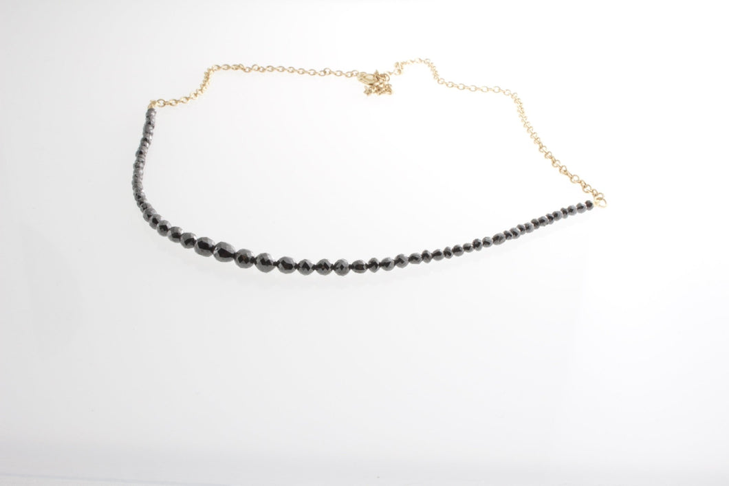 Black Diamond Necklace - Bon Ton goods