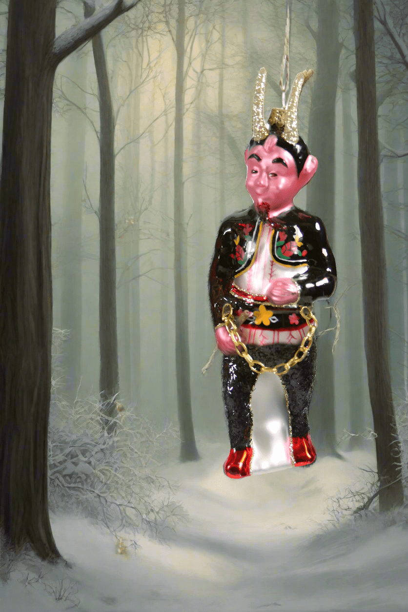 Black Krampus | Christmas Ornament - Bon Ton goods