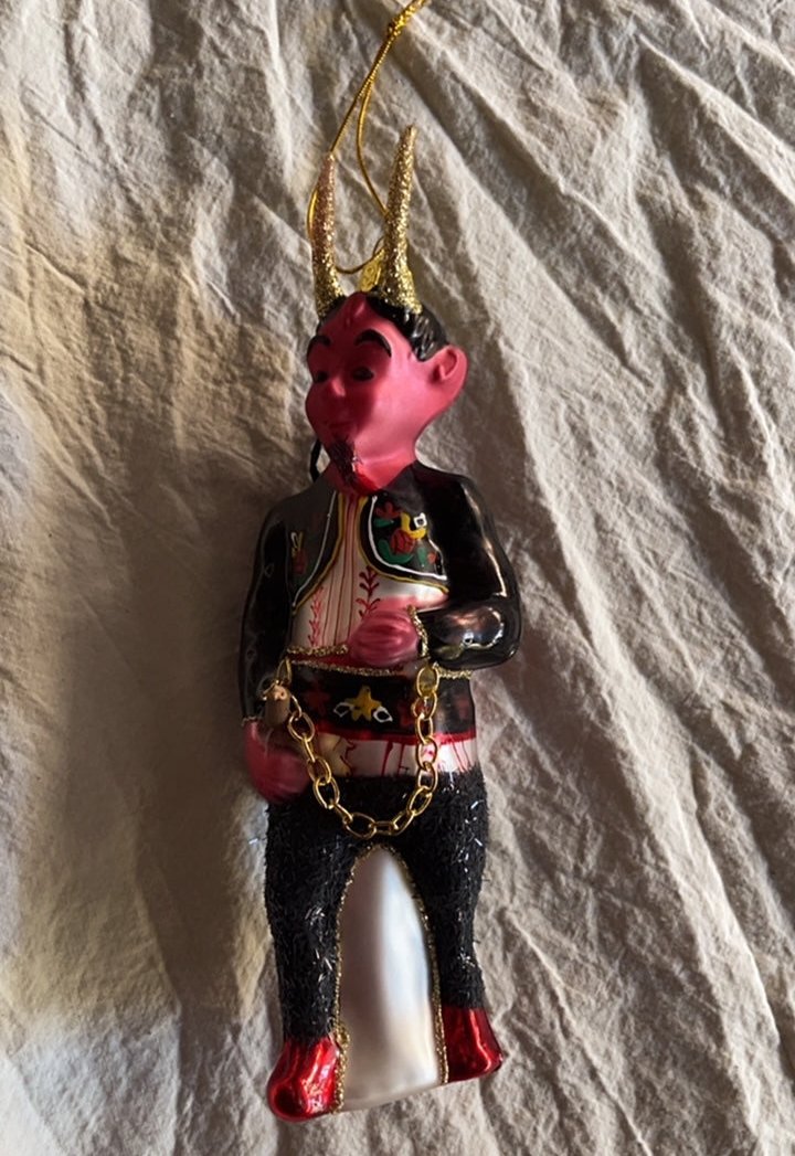 Black Krampus | Christmas Ornament - Bon Ton goods