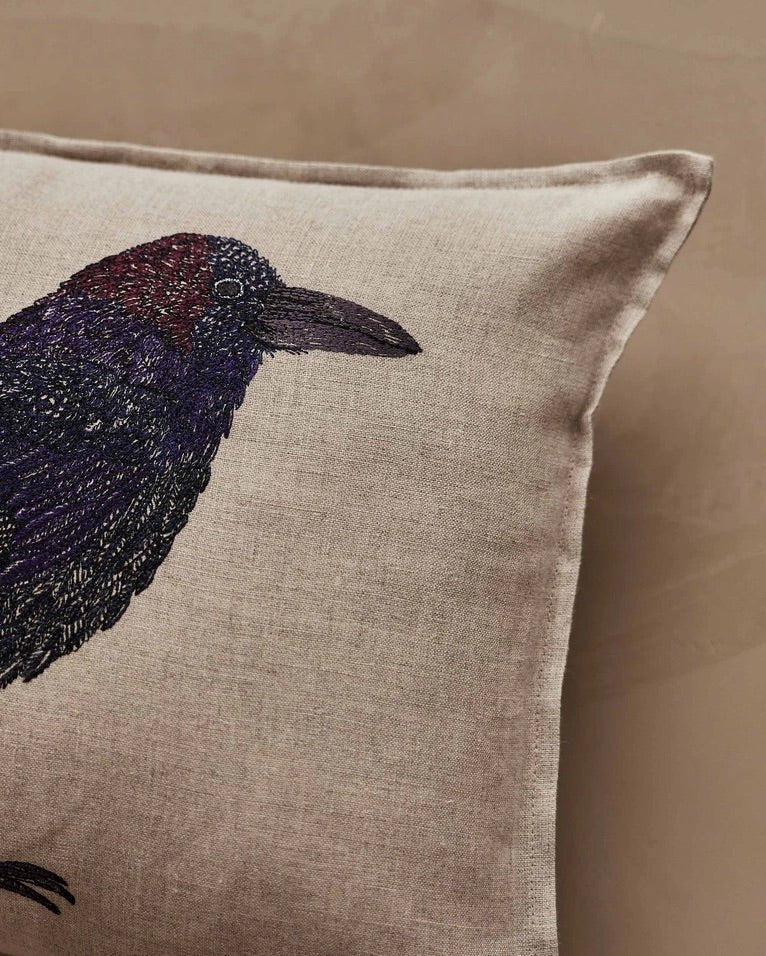 Blackbird with Acorn Pillow | Coral & Tusk - Bon Ton goods