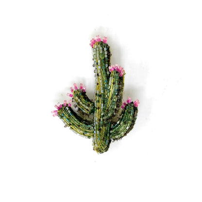 Blooming Desert Cactus Brooch Pin | Trovelore - Bon Ton goods