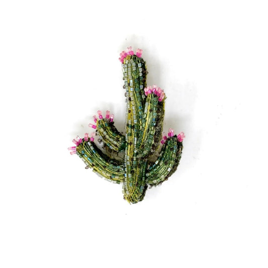 Blooming Desert Cactus Brooch Pin | Trovelore - Bon Ton goods