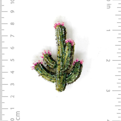 Blooming Desert Cactus Brooch Pin | Trovelore - Bon Ton goods