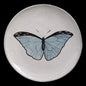 Blue Butterfly Dinner Plate | Astier de Villatte - Bon Ton goods