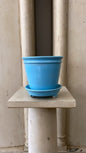 Blue Faaborg Pot | Handmade Erik Bendtsen Ceramics - Bon Ton goods