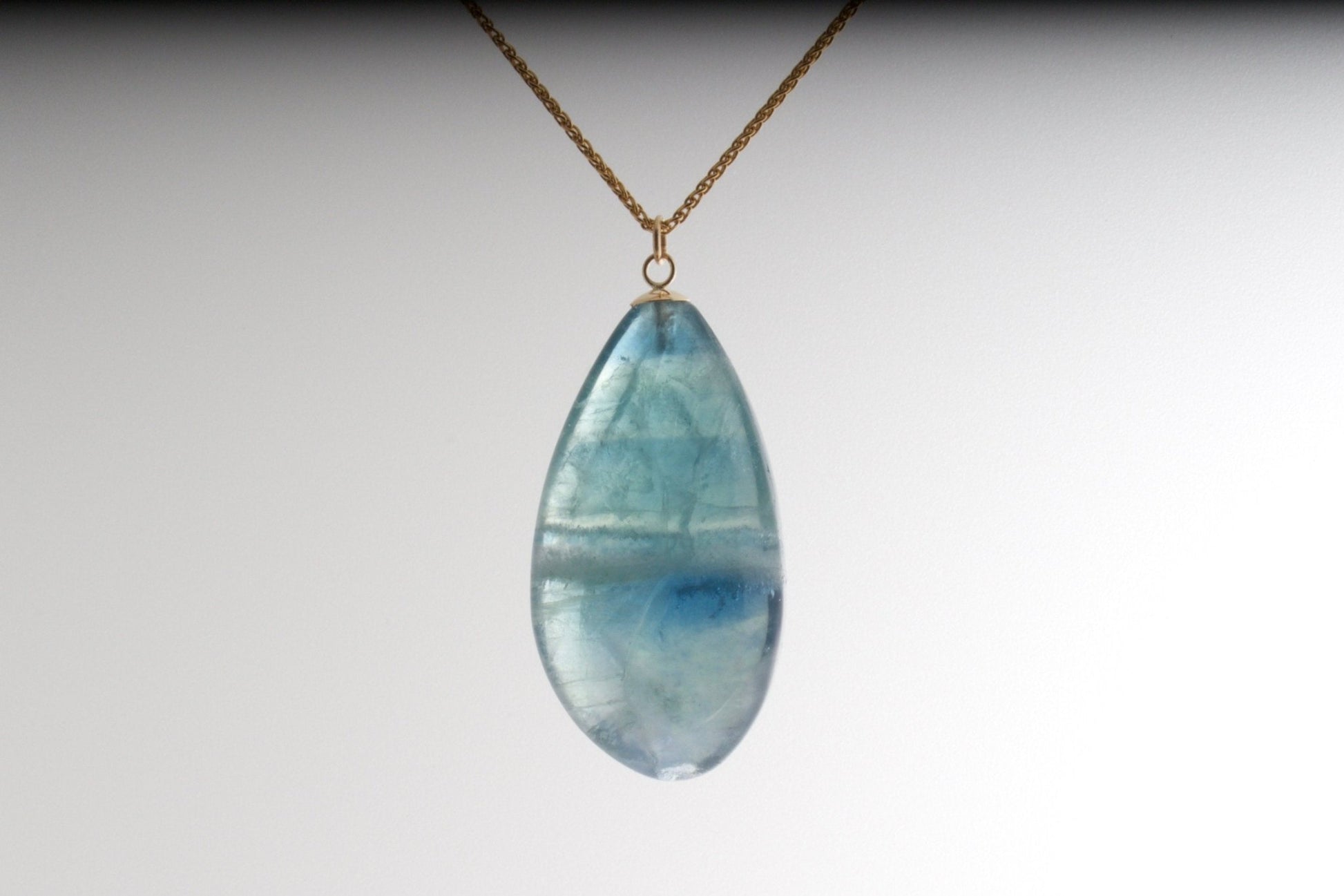 Blue Fluorite Pendant - Bon Ton goods