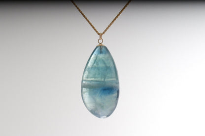 Blue Fluorite Pendant - Bon Ton goods
