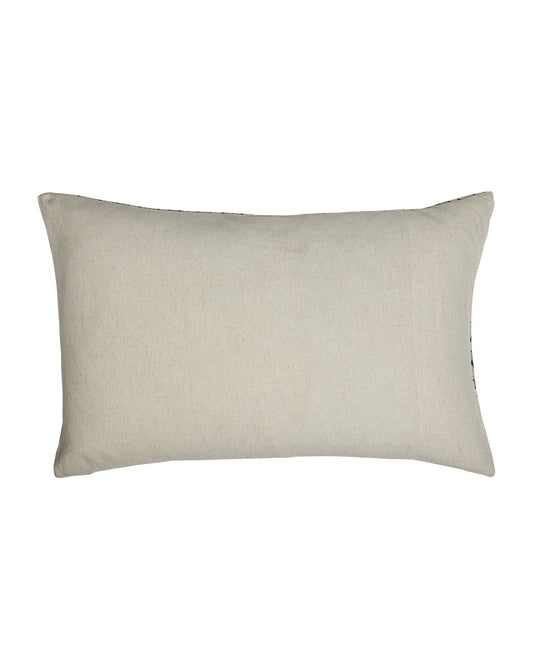 Blue Indienne Cushion - Antoinette Poisson Linen Cushion | Antoinette Poisson Linen Cushion – Domino Paper Design - Bon Ton goods