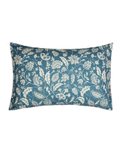 Load image into Gallery viewer, BLUE &quot;INDIENNE&quot; Large Cushion - Bon Ton goods
