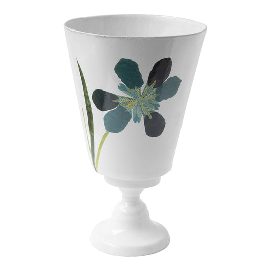 Blue Iris Vase by Astier de Villatte, official product view 1