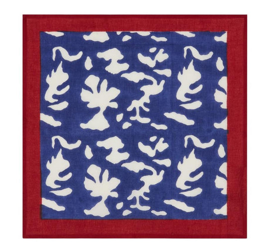 Blue Pot Royal Blue Napkins | Lisa Corti - Bon Ton goods