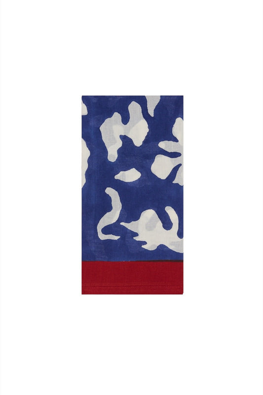 Blue Pot Royal Blue Napkins | Lisa Corti - Bon Ton goods