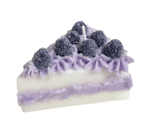 Blueberry Slice - Cake Slice - Wax Cake | Cereria Introna (Copy) - Bon Ton goods