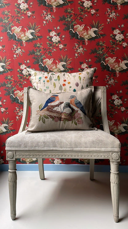 Bluebird Nest Pocket Pillow | Coral & Tusk - Bon Ton goods