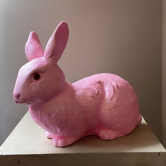 Blush Glitter Medium Bunny | Ino Schaller - Bon Ton goods