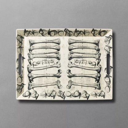 Bone To Pick Rectangle Serving Tray Cream | John Derian - Bon Ton goods