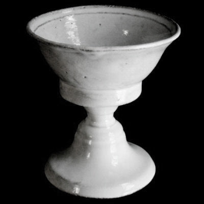 Simple Bowl on Stand by Astier de Villatte