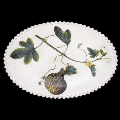 Flat Squash Platter by Astier de Villatte