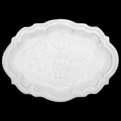 Ornamental Platter by Astier de Villatte