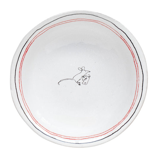 Grace Coddington Small Deep Saucer Blondie, Set of 3 by Astier de Villatte