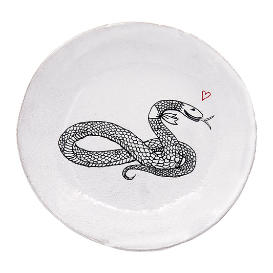 Year of the Snake Saucer, Set of 3 by Astier de Villatte