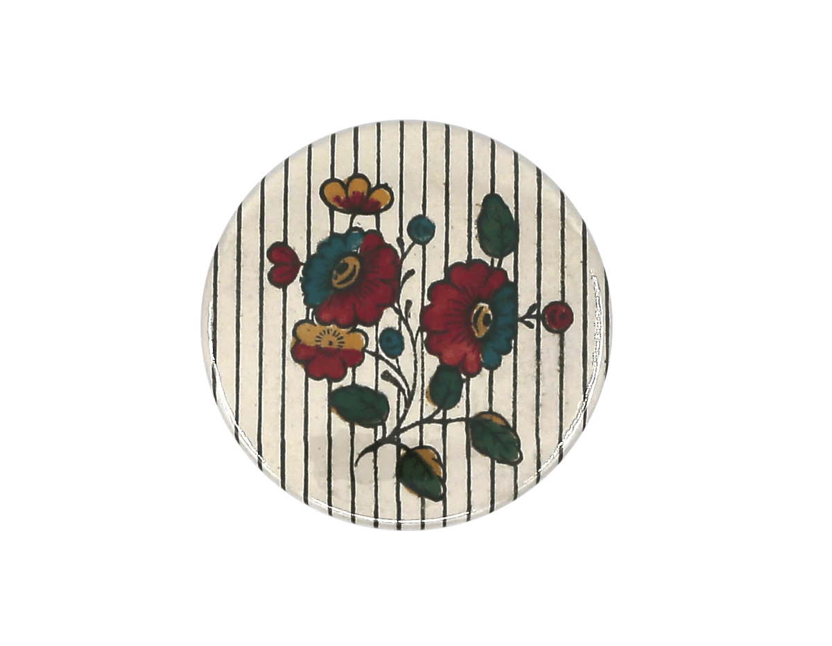Boutonnière Pocket Mirror | Antoinette Poisson - Bon Ton goods