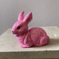 Brilliant Soft Pink Glitter - Extra Small Bunny Lying, Ino Schaller - Bon Ton goods