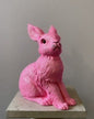 Brilliant Soft Pink Glitter Large Bunny | Ino Schaller - Bon Ton goods