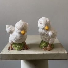Load image into Gallery viewer, Brilliant White Chick - Glitter Chicken Spreading Wings - Ino Schaller - Bon Ton goods
