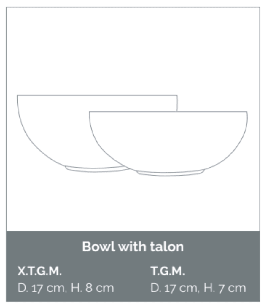 Broceliande Extra Large Bowl with Foot | Atelier Saint André Perrin - Bon Ton goods