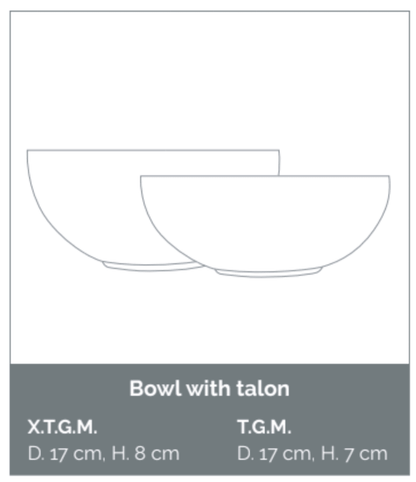 Broceliande Extra Large Bowl with Foot | Atelier Saint André Perrin - Bon Ton goods