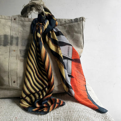 Brosses en Maitre 81 Silk Scarf | John Derian - Bon Ton goods