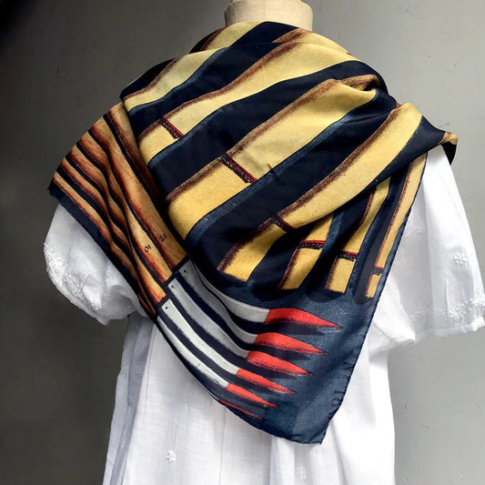Brosses en Maitre 81 Silk Scarf | John Derian - Bon Ton goods