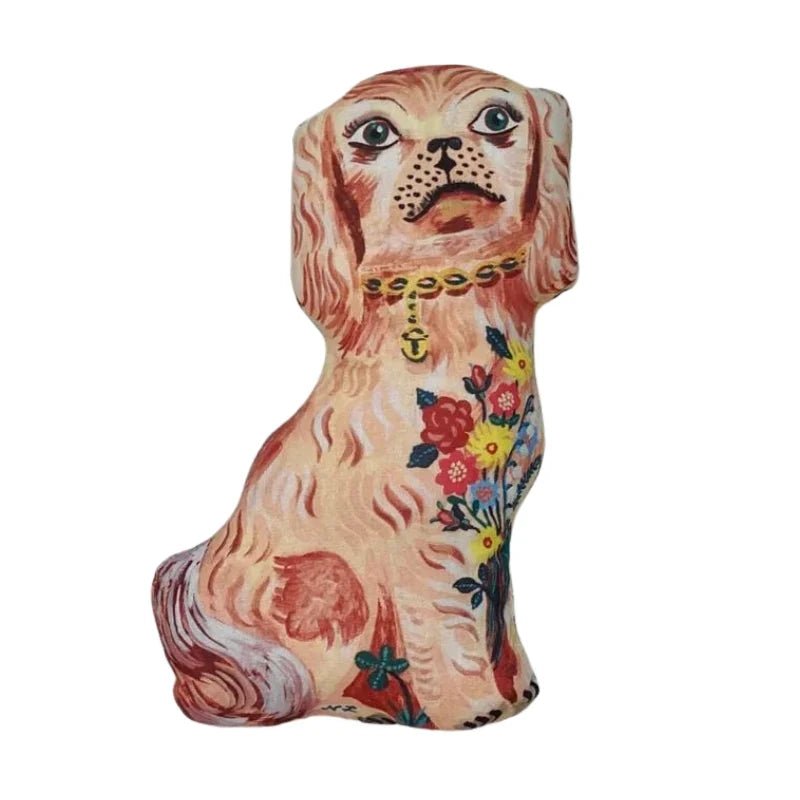 Brown Cheshire Dog Doll by Nathalie Lete - Design Farm - Bon Ton goods