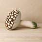 Brown Velvet Mushroom Pillow | John Derian - Bon Ton goods