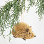 Brush Hedgehog | Christmas Ornament - Bon Ton goods