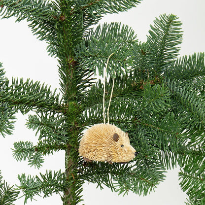 Brush Hedgehog | Christmas Ornament - Bon Ton goods