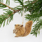 Brush Squirrel Christmas Ornament - Bon Ton goods