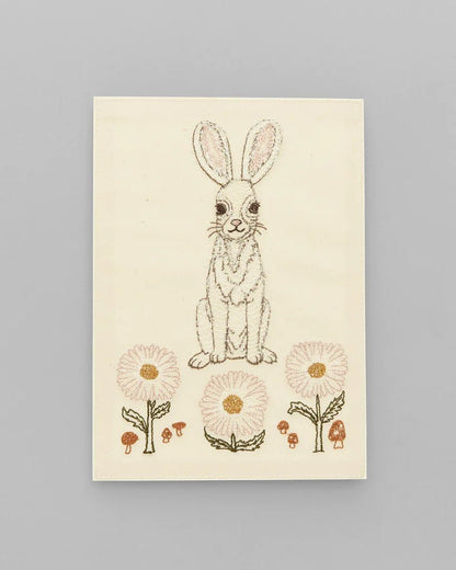 Bunny and Daisy Card | Coral & Tusk - Bon Ton goods