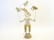 Load image into Gallery viewer, Bunny Faced Chick Juggler Figure - Bon Ton goods

