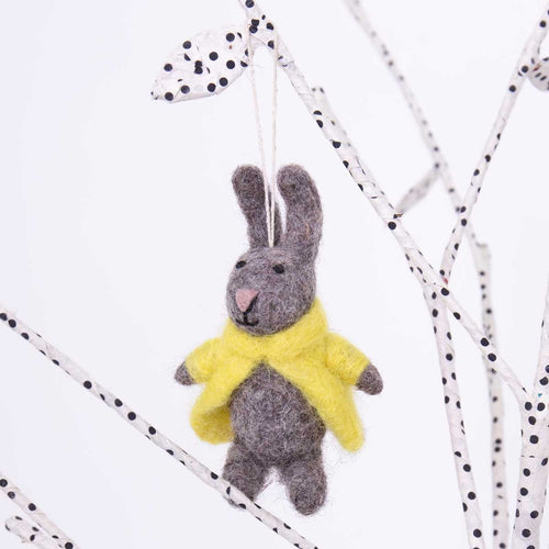 Bunny with Yellow Coat - Bon Ton goods