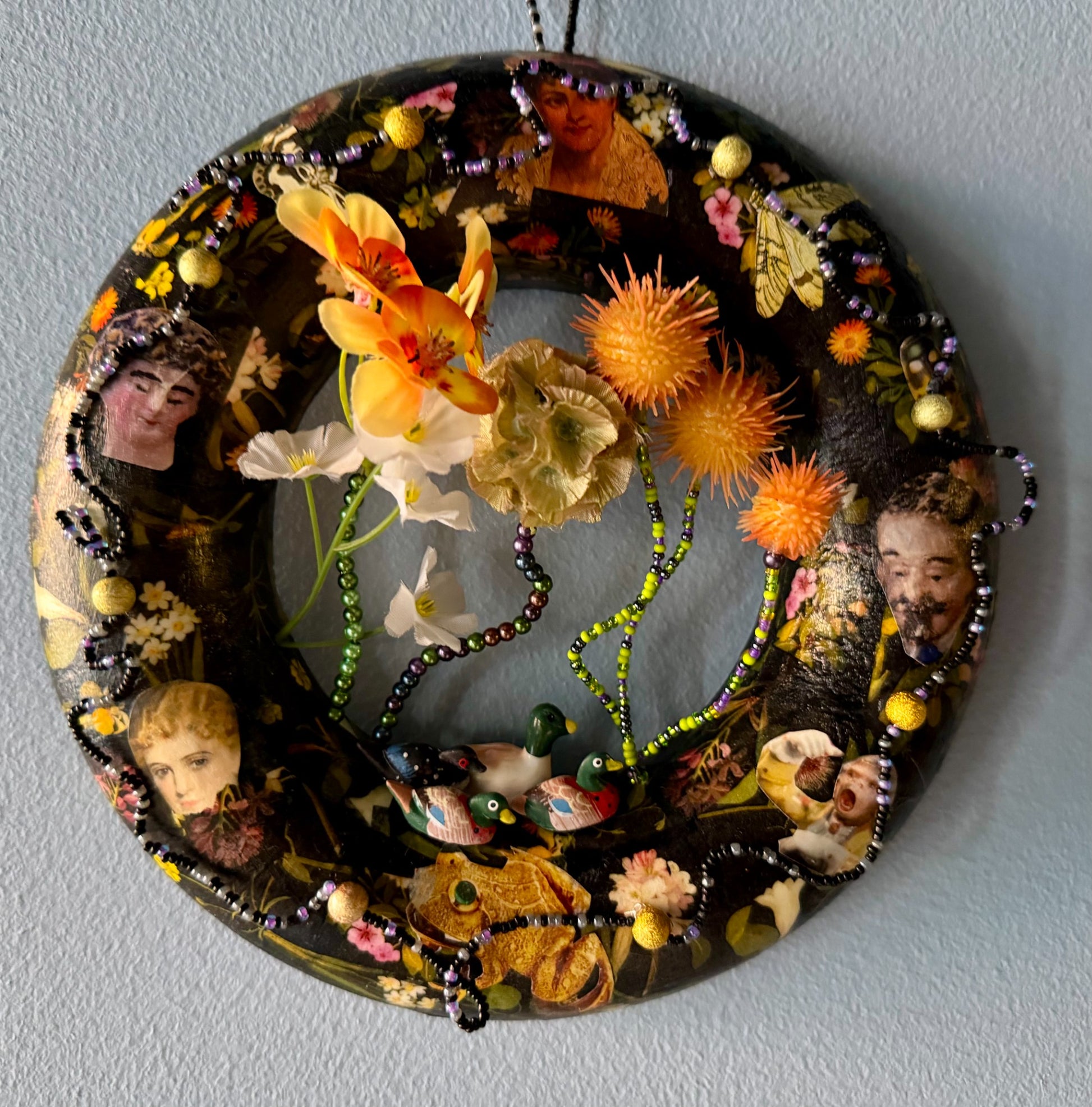 Cabinet of Curiosities Wreath by Eclectic Tree