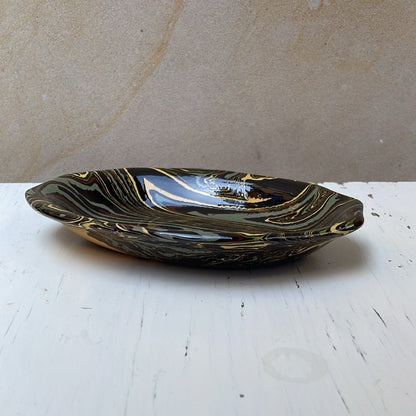Cachemire Scalloped Oval Dish Tapas a Godrons | Atelier Saint André Perrin - Bon Ton goods