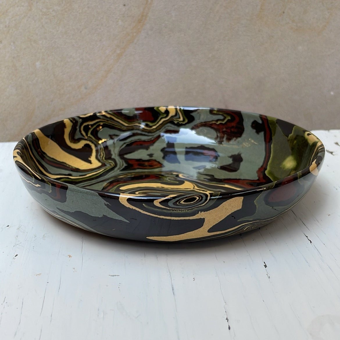 Cachemire Small Soup Plate | Atelier Saint André Perrin - Bon Ton goods