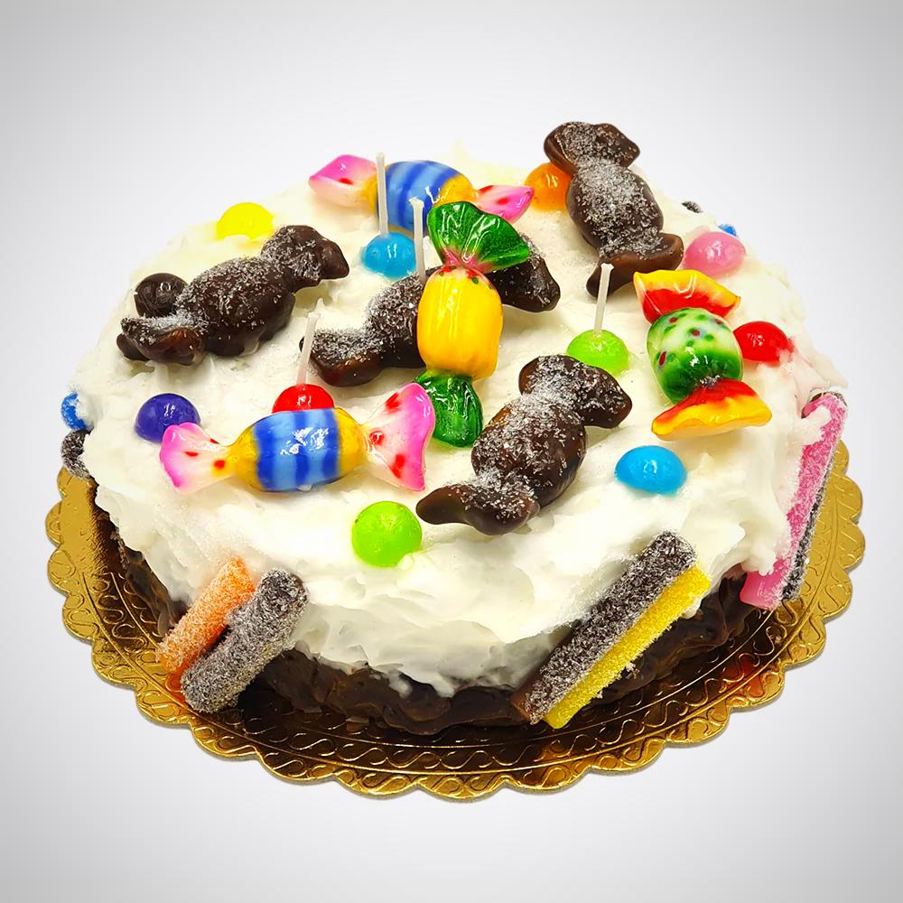 Cake Candy Wax Candle | Cereria Intron - Bon Ton goods