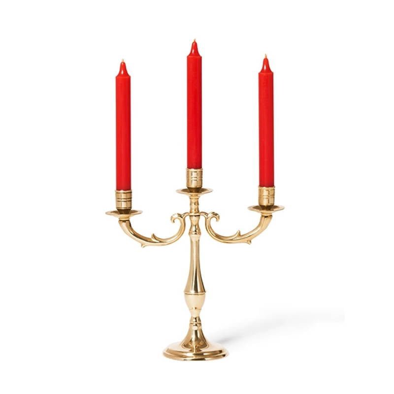 Collected candlesticks in ceramic, metal and glass