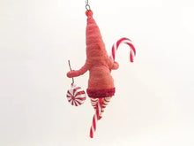 Load image into Gallery viewer, Candy Cane Clinger - Vintage Inspired Spun Cotton - Bon Ton goods
