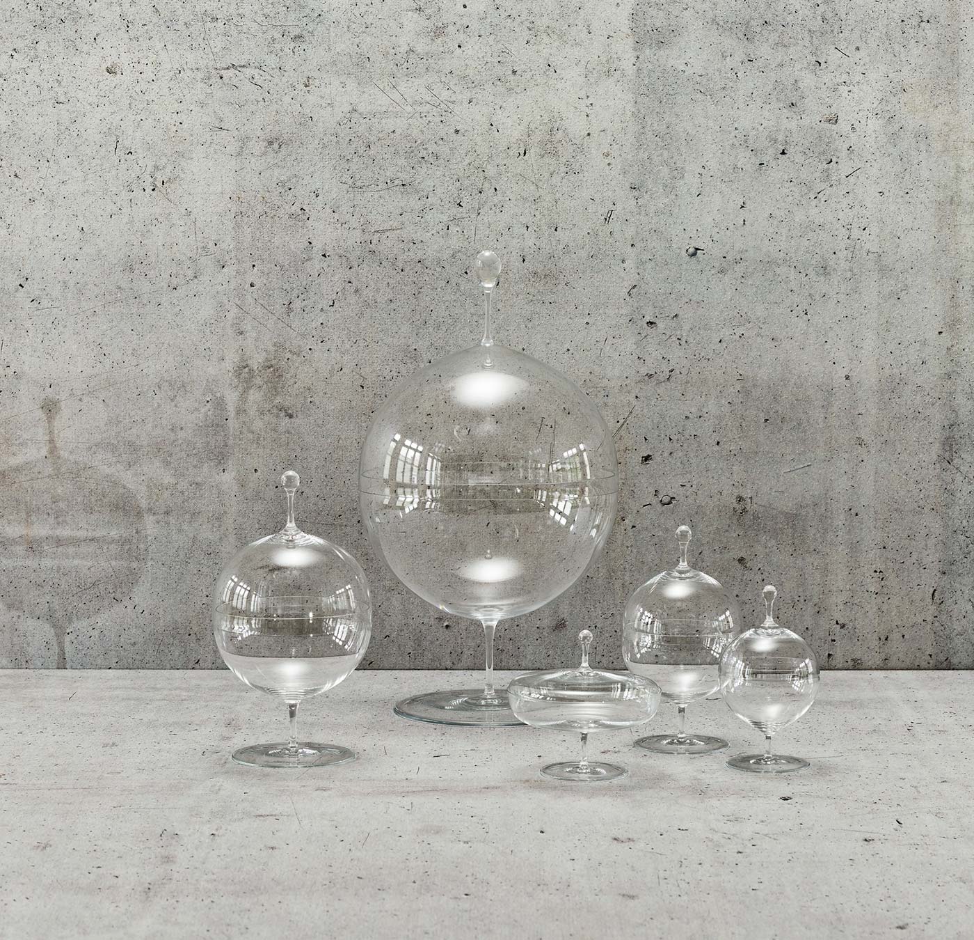 Candy Dish Flat | Lobmeyr Crystal - Bon Ton goods