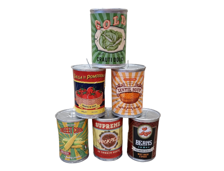 Canned Goods - Wax Candle | Cereria Introna - Bon Ton goods